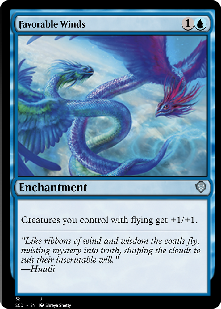 Vientos favorables [Mazos Starter Commander] 