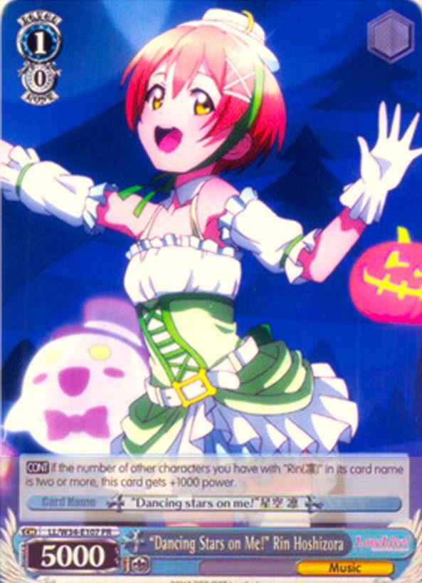 "Dancing Stars on Me!" Rin Hoshizora (LL/W34-E107 PR) (Promo) [Love Live! Vol. 2] - Blue Jay's Cauldron
