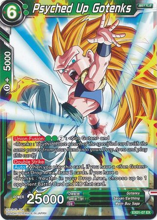 Gotenks mentalizado (EX01-07) [Mighty Heroes] 
