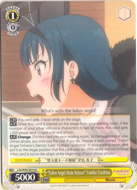 "Fallen Angel Mode Release" Yoshiko Tsushima (LSS/W45-E014) [Love Live! Sunshine!!] - Blue Jay's Cauldron