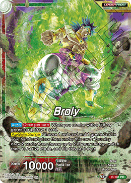 Broly // Broly, Oleada de brutalidad (P-181) [Potenciador mítico] 