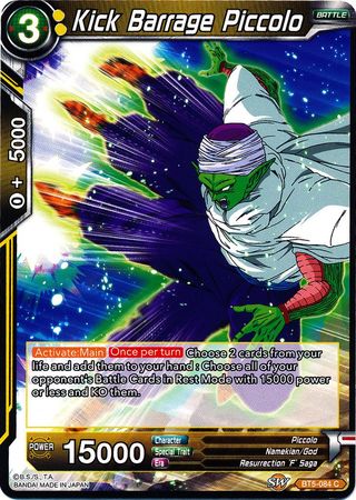 Kick Barrage Piccolo (BT5-084) [Renacimiento milagroso] 