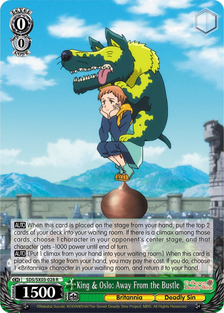 King & Oslo: Away From the Bustle (SDS/SX03-028 R) [The Seven Deadly Sins]