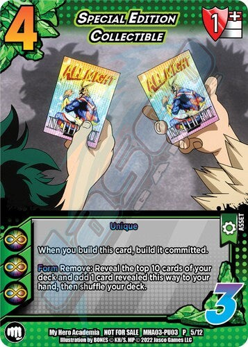 Coleccionable de edición especial [Heroes Clash Unlimited] 