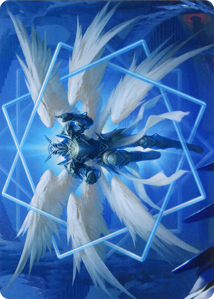 Tarjeta de arte Vertex Paladin [Serie de arte March of the Machine] 