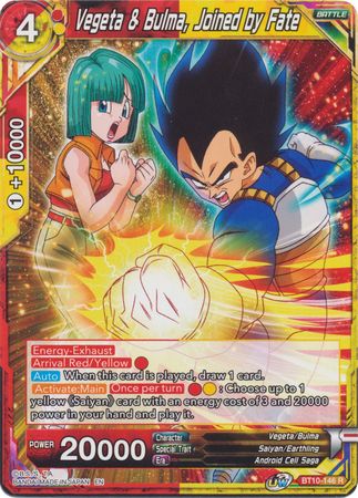 Vegeta y Bulma, unidos por el destino (BT10-146) [Rise of the Unison Warrior] 