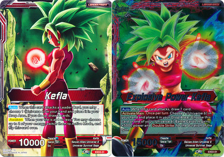 Kefla // Kefla de poder explosivo (EX03-01) [Ultimate Box] 
