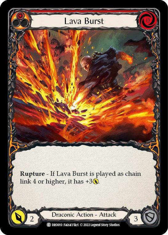 Explosión de lava [DRO010] (Cubierta Uprising Dromai Blitz) 