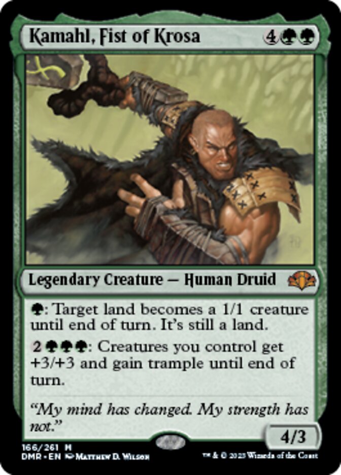 Kamahl, Puño de Krosa [Dominaria Remastered] 
