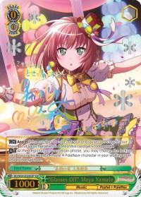 "Glasses Off" Maya Yamato (BD/W54-E028SSP) [BanG Dream! Girls Band Party!] - Blue Jay's Cauldron