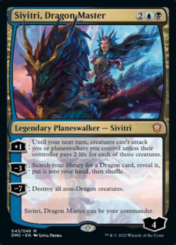 Sivitri, Maestro Dragón [Comandante Unido de Dominaria] 