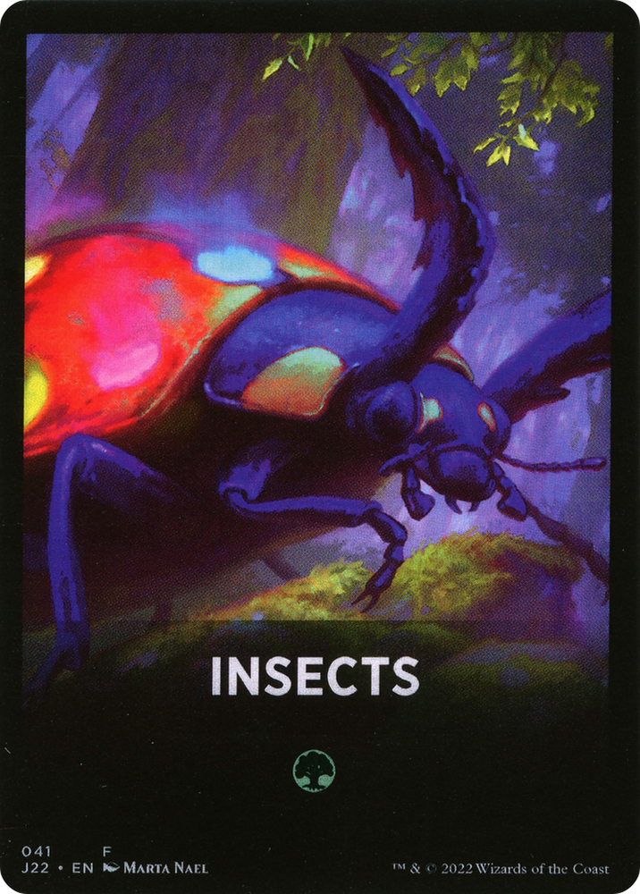 Tarjeta temática de insectos [Tarjetas frontales Jumpstart 2022] 