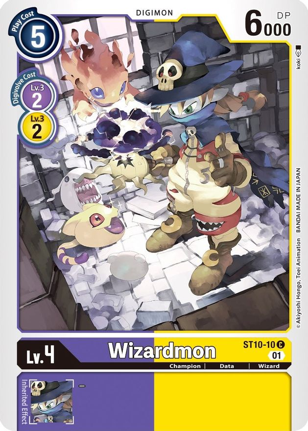 Wizardmon [ST10-10] [Baraja inicial: Táctico de mundos paralelos] 