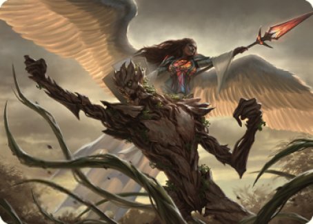 Tarjeta de Arte Fuerza de la Coalición [Serie de Arte Dominaria United] 