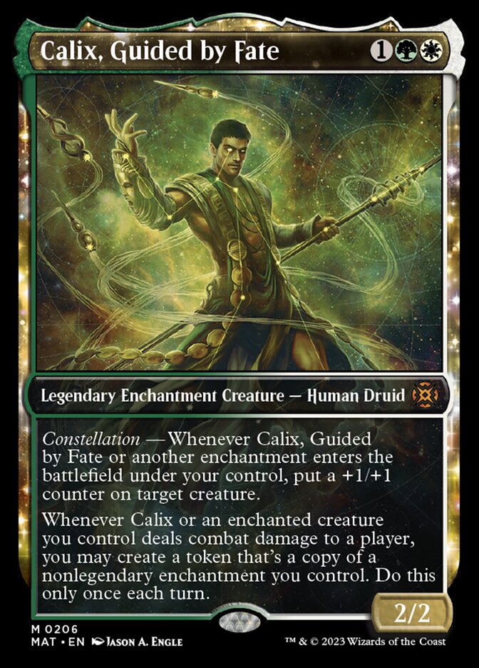 Calix, guiada por el destino (Showcase Halo Foil) [La marcha de la máquina: The Aftermath] 