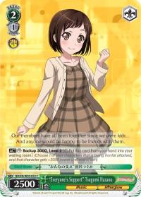 "Everyone's Support" Tsugumi Hazawa (BD/EN-W03-053 C) [BanG Dream! Girls Band Party! MULTI LIVE] - Blue Jay's Cauldron