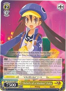 "Beliefs of a Maiden" Fuka (DG/EN-S03-E006 R) [Disgaea] - Blue Jay's Cauldron