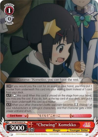 "Chewing" Komekko (KS/W76-E037 R) [KonoSuba The Movie: Legend of Crimson] - Blue Jay's Cauldron