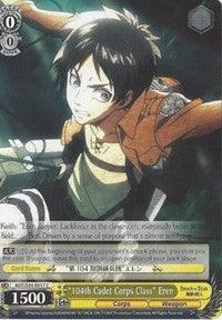 "104th Cadet Corps Class" Eren (AOT/S35-E017 C) [Attack on Titan] - Blue Jay's Cauldron