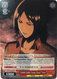 "104th Cadet Corps Class" Ymir (AOT/S35-E073 C) [Attack on Titan] - Blue Jay's Cauldron