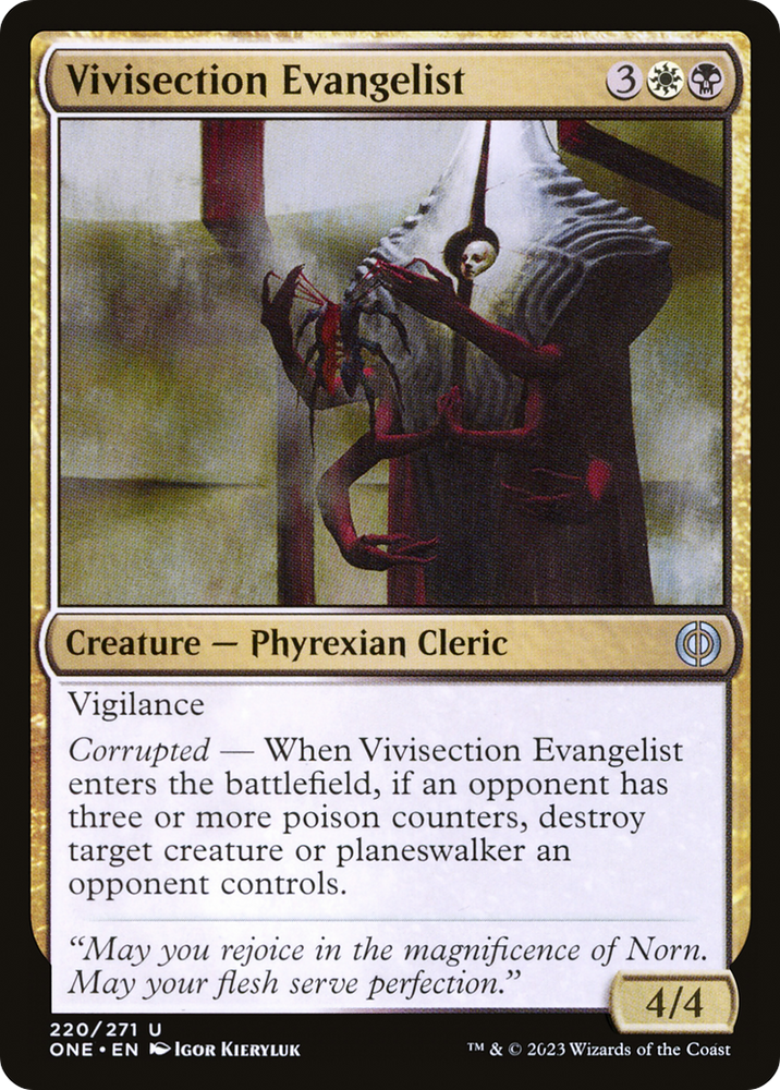 Evangelista de la vivisección [Pirexia: todos serán uno] 
