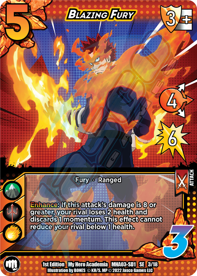 Blazing Fury [Endeavor Clash Deck]