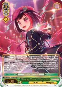 "Evening Memory" Ran Mitake (BD/W54-E026SSP SSP) [BanG Dream! Girls Band Party!] - Blue Jay's Cauldron