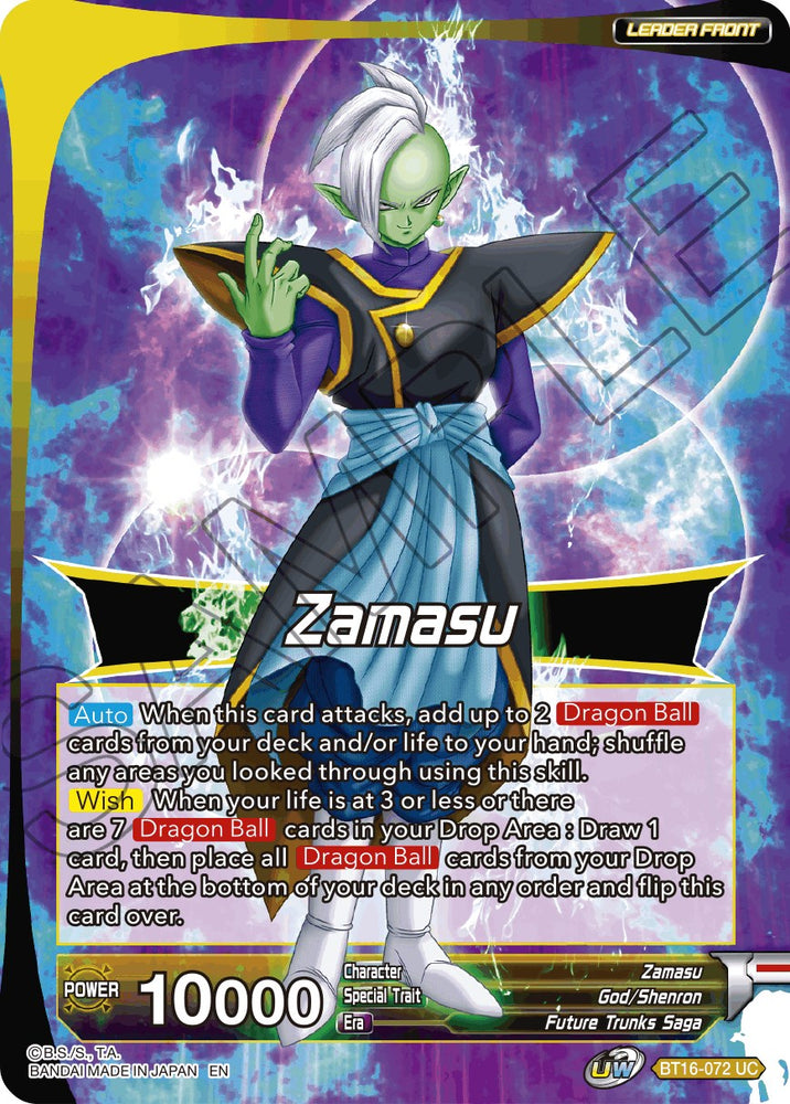 Zamasu // SS Rose Goku Black, Deseos cumplidos (BT16-072) [Promociones de presentación de Realm of the Gods] 