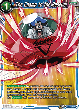 ¡El campeón al rescate! (Común) (BT13-059) [Rivalidad Suprema] 