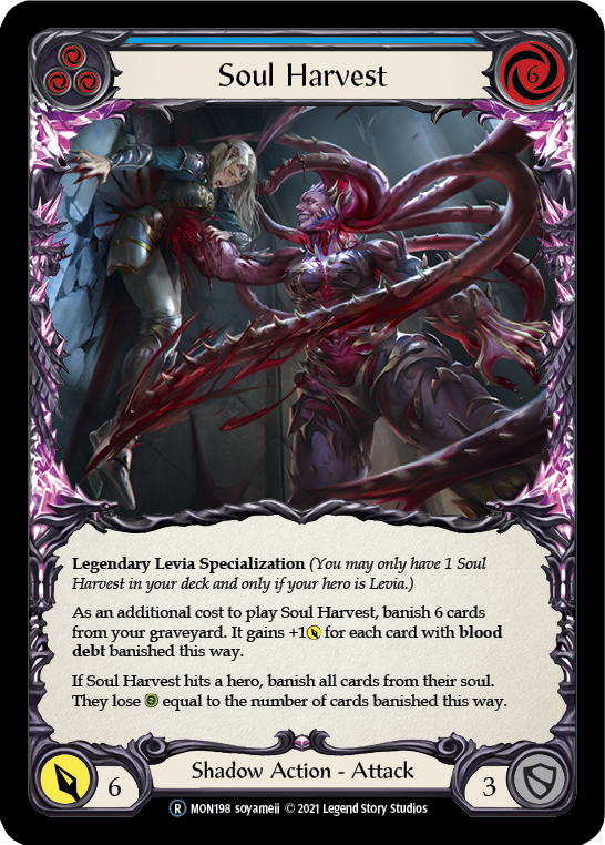 Soul Harvest [U-MON198-RF] (Monarch Unlimited) Lámina arcoíris ilimitada 