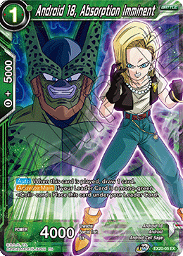 Androide 18, Absorción Inminente (EX20-05) [Ultimate Deck 2022] 