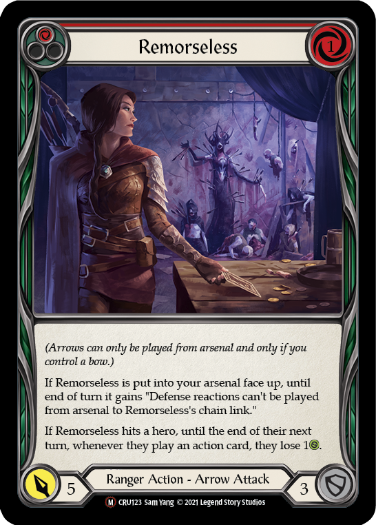 Remordimiento [U-CRU123] (Crucible of War Unlimited) Ilimitado Normal 