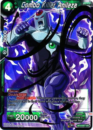 Combo Asesino Anilaza (BT4-067) [Guerra colosal] 
