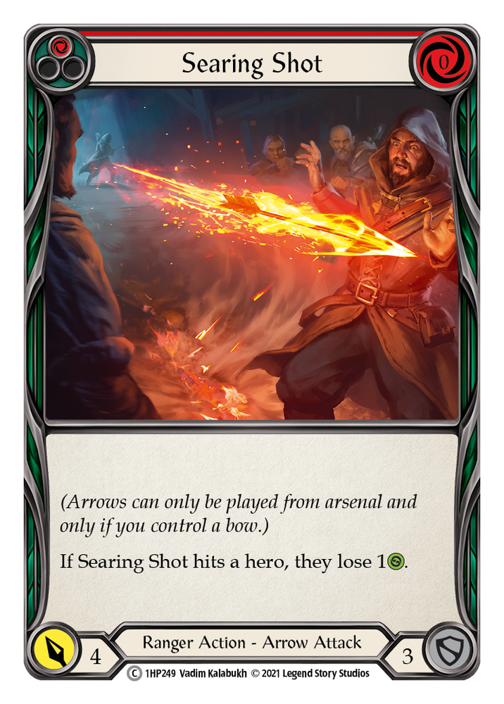 Disparo abrasador (rojo) [1HP249] (Paquete histórico 1) 