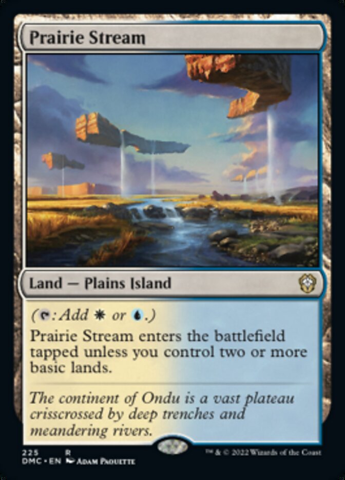 Prairie Stream [Comandante Unido de Dominaria] 