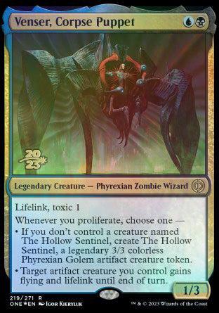 Venser, Corpse Puppet [Phyrexia: Promociones de presentación de All Will Be One] 
