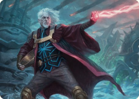 Urza, Lord Protector Art Card [Serie de arte de guerra de los hermanos] 