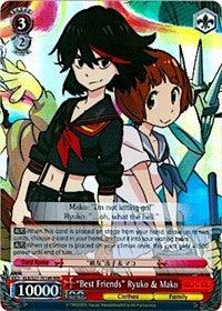 "Best Friends" Ryuko & Mako (KLK/S27-TE19R RRR) [KILL la KILL] - Blue Jay's Cauldron