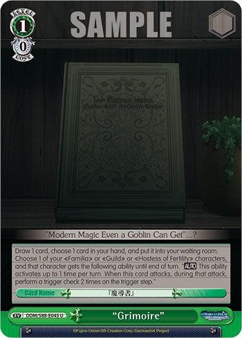"Grimoire" (DDM/S88-E045 U) [Is it Wrong to Try to Pick Up Girls in a Dungeon?] - Blue Jay's Cauldron