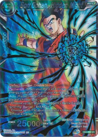 Son Gohan, poder oculto (DB3-055) [Fuerza gigante] 
