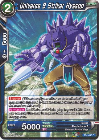 Universe 9 Striker Hyssop (TB1-043) [El Torneo de Poder] 