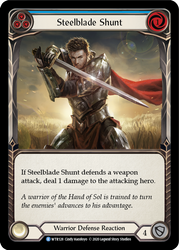 Steelblade Shunt (Azul) [U-WTR128] (Bienvenido a Rathe Unlimited) Lámina arcoíris ilimitada 