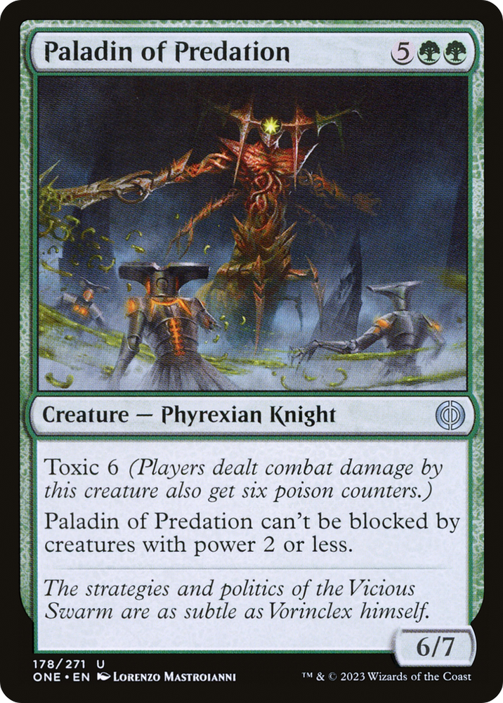 Paladín de la depredación [Pyrexia: Todos serán uno] 