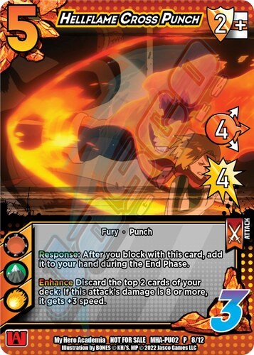 Hellflame Cross Punch [Promociones de Crimson Rampage] 