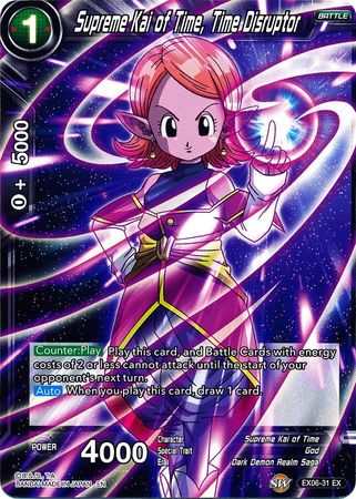 Kai Supremo del Tiempo, Disruptor del Tiempo (EX06-31) [Conjunto especial de aniversario] 