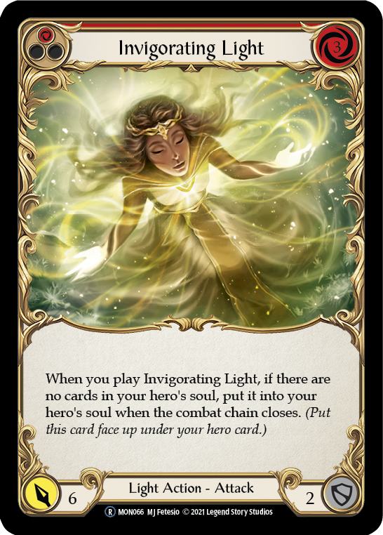 Luz vigorizante (roja) [U-MON066] (Monarch Unlimited) Ilimitado Normal 