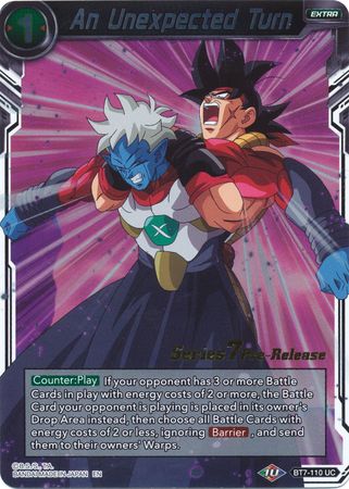 Un giro inesperado (BT7-110_PR) [Promociones de presentación de Assault of the Saiyans] 