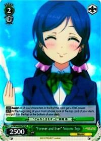 "Forever and Ever" Nozomi Tojo (LL/W34-E007S SR) [Love Live! Vol. 2] - Blue Jay's Cauldron
