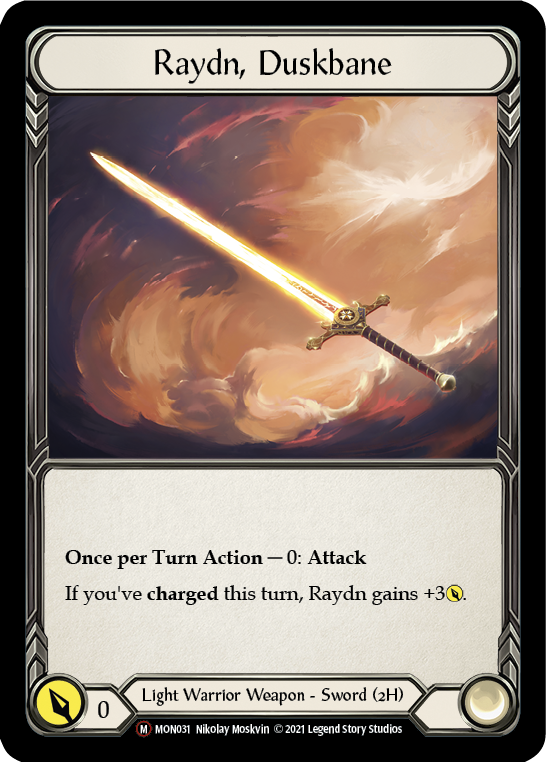 Raydn, Duskbane [U-MON031-RF] (Monarch Unlimited) Lámina arcoíris ilimitada 