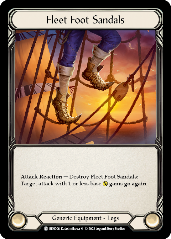 Sandalias Fleet Foot [BEN006] (Cubierta Benji Blitz de forasteros) 